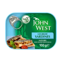 John West Grilled sardines natural