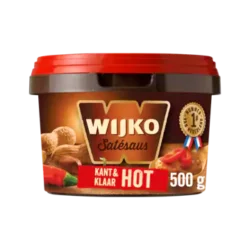 Wijko Hot satay sauce ready to use