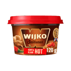 Wijko Hot satay sauce ready-made mini