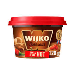 Wijko Hot satay sauce ready-made mini