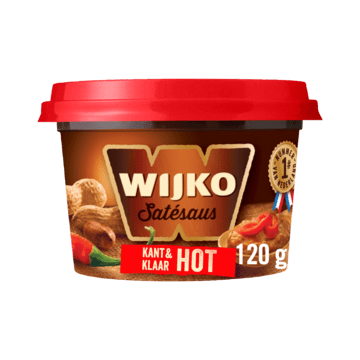 Wijko Hot satésaus kant&klaar mini