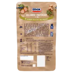 Unox Holländische Erbsensuppe mit Katzenspeck und der echten Unox Räucherwurst