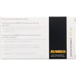 Jumbo Paracetamol Zetpillen 240 mg
