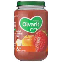 Olvarit Appel Aardbei Peer 6+