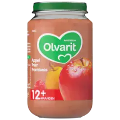 Olvarit Appel Peer Framboos 12+