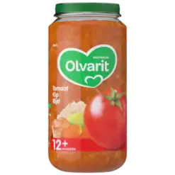 Olvarit Tomaat Kip Rijst 12+