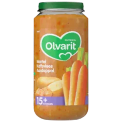 Olvarit Carrot Veal Potato 15+