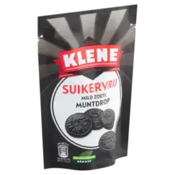 Klene Muntdrop zuckerfreies Lakritz