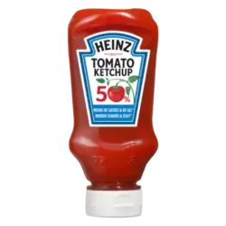 Heinz Tomatoes Ketchup 50% Less Sugar and Salt