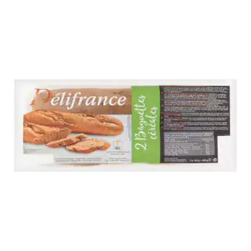 Délifrance - Multigrain Baguettes - 2 Pieces