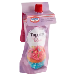Dr. Oetker Topping Roze Cupcake Taart versiering