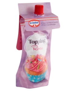 Dr. Oetker Topping Roze Cupcake Taart versiering