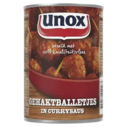 Unox Meatballs In Curry Sauce