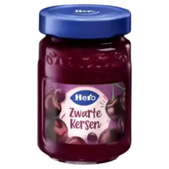 Hero Fruitspread Zwarte Kersen