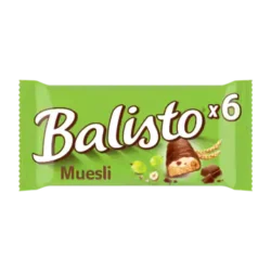 Balisto muesli chocoladereep 6 stuks Balisto muesli chocoladereep 6 stuks