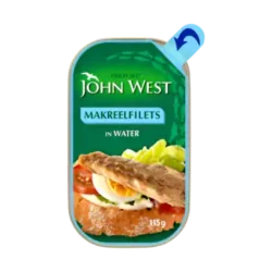 John West Mackerel fillets in water