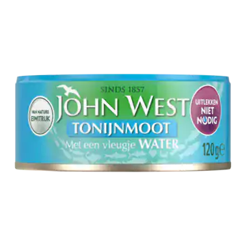 John West Tonijnmoot met een Vleugje Water
