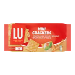 LU Mini Crackers Zongedroogde Tomaat-Basilicum