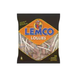 Lemco Salmiak Lollipops