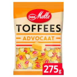 Van Melle Toffee with eggnog flavor