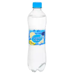 Crystal Clear Sparkling Lemon Fles