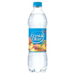 Crystal Clear Sparkling Peach Fles