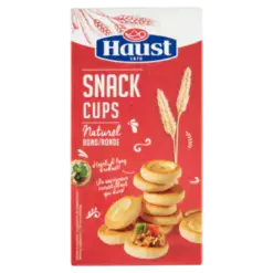 Haust Snack Cups Natural Round