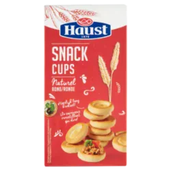 Haust Snack Cups Natural Round