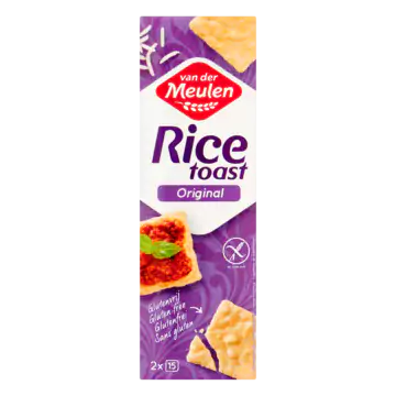 Van der Meulen Rice Toast n Van der Meulen Rice Toast Naturel
