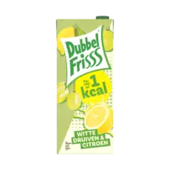 DubbelFrisss 1kcal Witte Druiven-Citroen