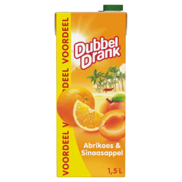 DubbelDrank Abrikoos-Sinaasappel