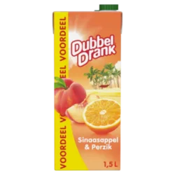 Dubbeldrank Orange and Peach