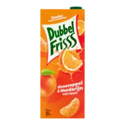 DubbelFrisss Sinaasappel en Mandarijn