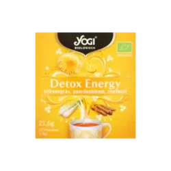 Yogi Organic Detox Energy Lemongrass, Dandelion & Licorice