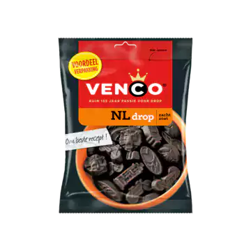 Venco NL Drop Zacht Zoet Voordeelverpakking Venco NL Drop Zacht Zoet Voordeelverpakking
