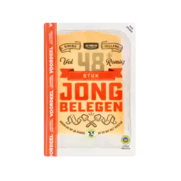 Jumbo Jong Belegen Kaas 48+ Stuk 930 g - Voordeelverpakking Jumbo Jong Belegen Kaas 48+ Stuk