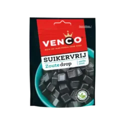 Venco Sugar Free Salty Licorice Soft Salt
