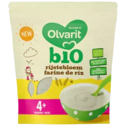 Olvarit Rice Flour Organic 4+ mo