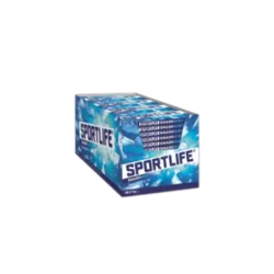 Sportlife Smashmint Sugar Free Gums 48 packets a 12 chewing gums