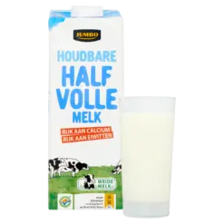 Jumbo haltbare Halbmagermilch