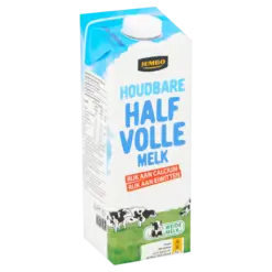 Jumbo haltbare Halbmagermilch