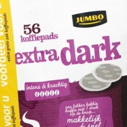Jumbo Extra Dark Roast 56 Koffiepads