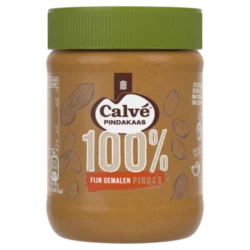 Calvé Pindakaas 100% Fijngemalen Pinda's