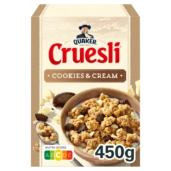 Quaker Cruesli Cookies and Cream