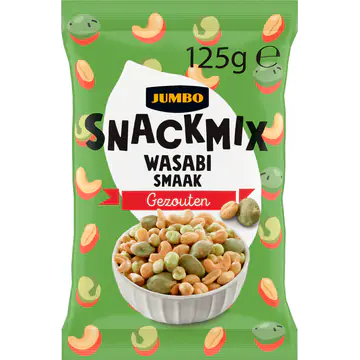 Jumbo Snackmix Wasabi Smaak