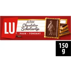 LU Scholiertje Chocolate Biscuits Dark