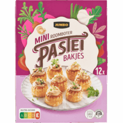 Jumbo Mini Roomboter Pasteibakjes