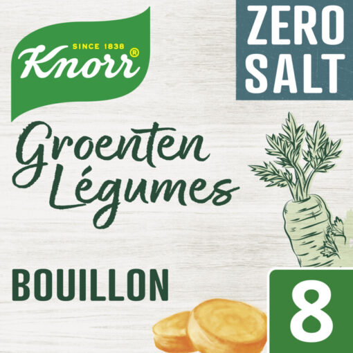 Knorr Groente Bouillon Zero Salt