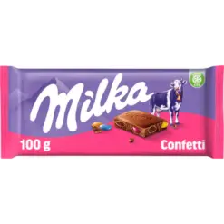 Milka Chocoladereep confetti