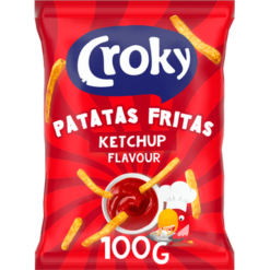 Croky Patatas Fritas Snack Ketchup